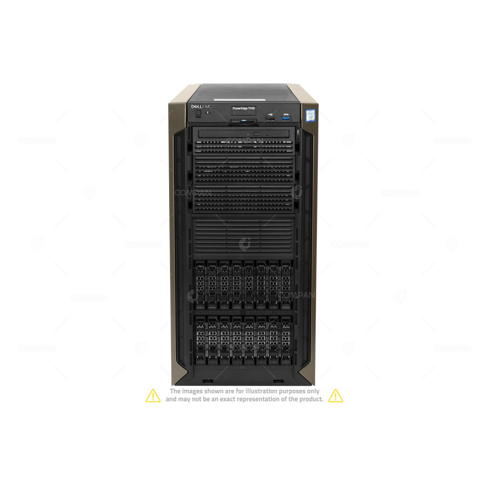 Dell PowerEdge T440-16SFF 2x Xeon Gold 6126 192GB RAM 5x 480GB SSD 2x 240GB M.2